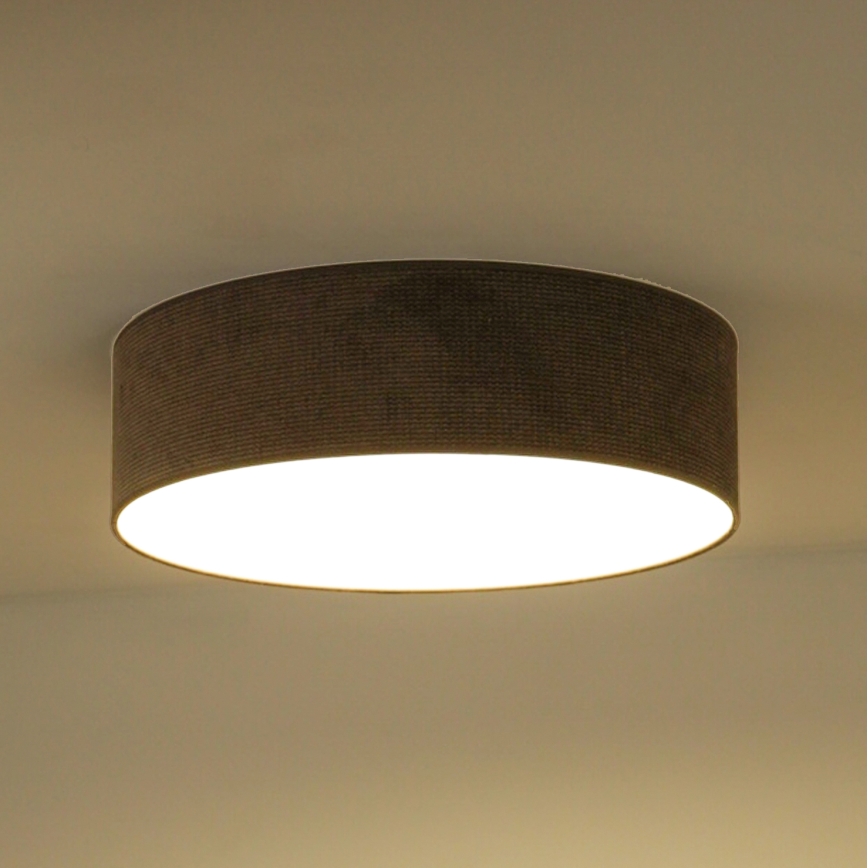 Duolla - LED lubinis šviestuvas CORTINA LED/26W/230V diametras 30 cm 4000K ruda