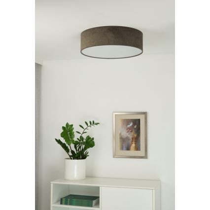 Duolla - LED lubinis šviestuvas CORTINA LED/26W/230V diametras 30 cm 4000K ruda