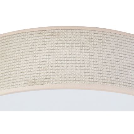 Duolla - LED lubinis šviestuvas CORTINA LED/26W/230V diametras 30 cm 4000K smėlio spalva