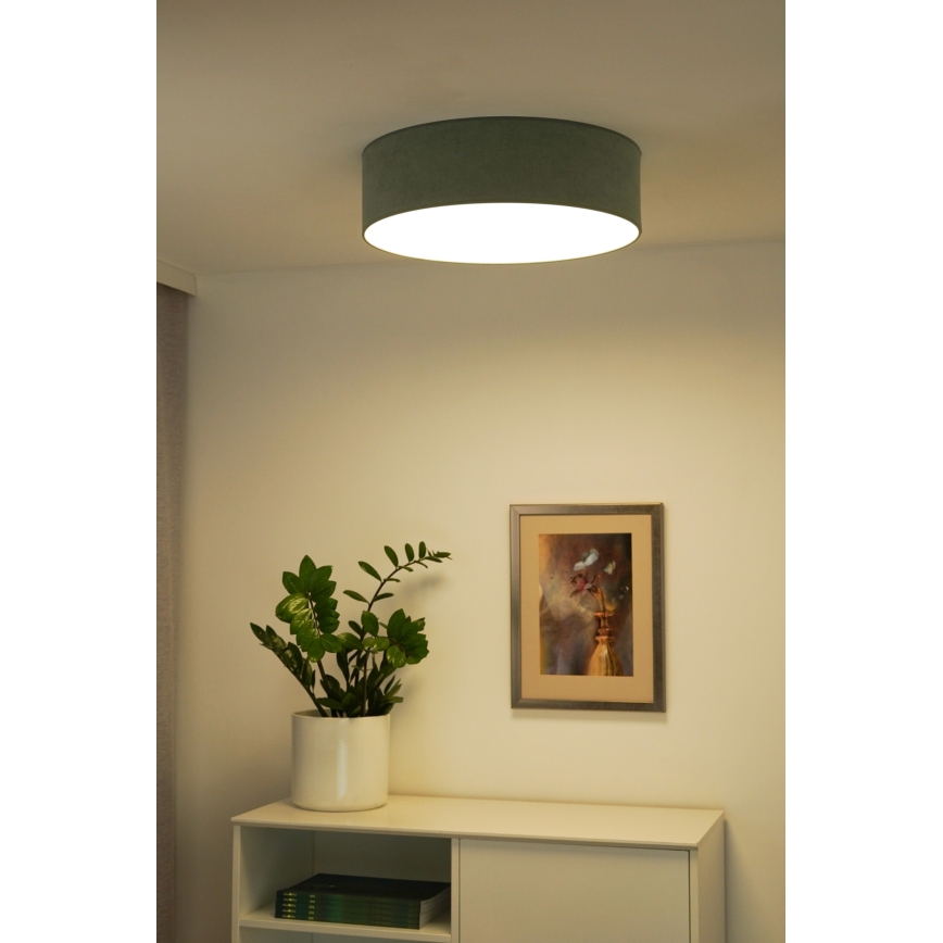 Duolla - LED lubinis šviestuvas CORTINA LED/26W/230V diametras 30 cm 4000K turkis