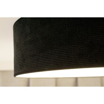 Duolla - LED lubinis šviestuvas CORTINA LED/26W/230V diametras 45 cm 4000K juoda