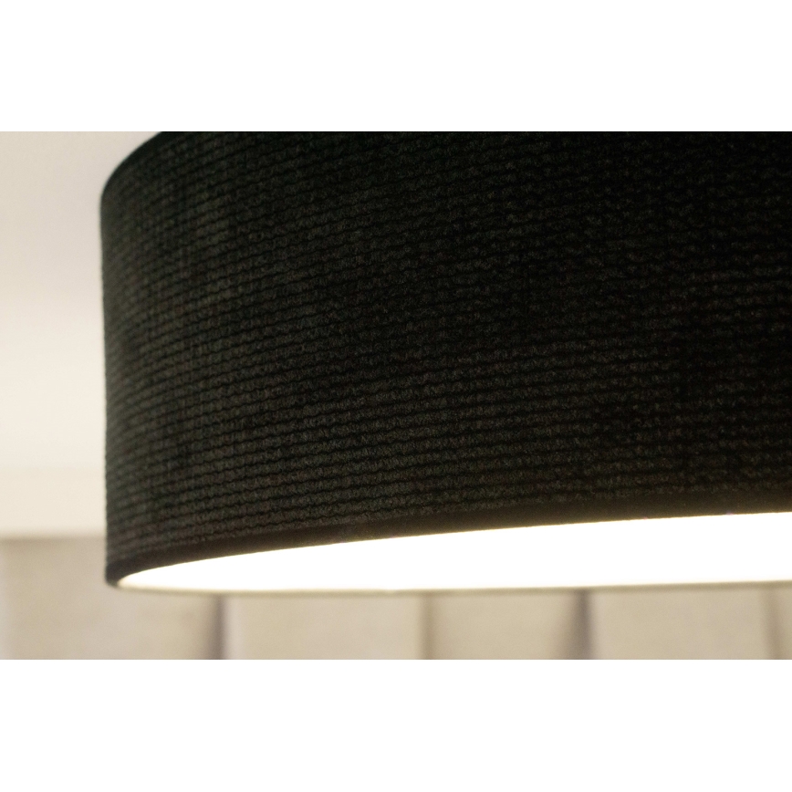 Duolla - LED lubinis šviestuvas CORTINA LED/26W/230V diametras 45 cm 4000K juoda