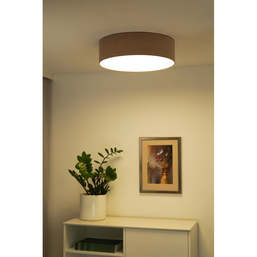 Duolla - LED lubinis šviestuvas CORTINA LED/26W/230V diametras 45 cm 4000K ruda