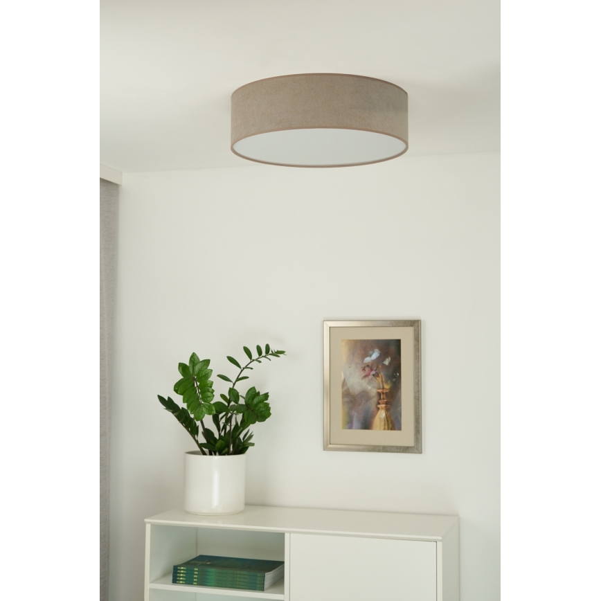 Duolla - LED lubinis šviestuvas CORTINA LED/26W/230V diametras 45 cm 4000K ruda