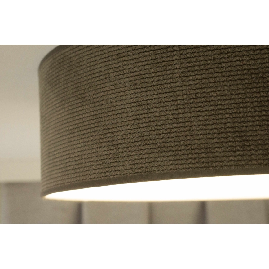 Duolla - LED lubinis šviestuvas CORTINA LED/26W/230V diametras 45 cm 4000K ruda
