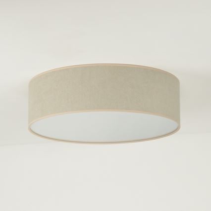 Duolla - LED lubinis šviestuvas CORTINA LED/26W/230V diametras 45 cm 4000K smėlio spalva