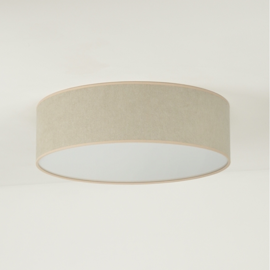 Duolla - LED lubinis šviestuvas CORTINA LED/26W/230V diametras 45 cm 4000K smėlio spalva