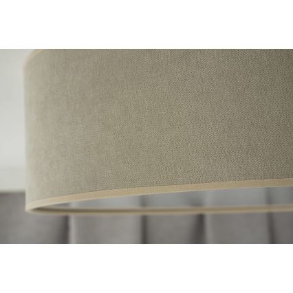 Duolla - LED lubinis šviestuvas CORTINA LED/26W/230V diametras 45 cm 4000K smėlio spalva