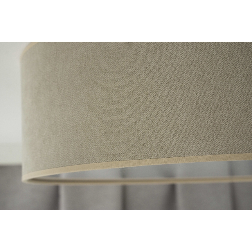 Duolla - LED lubinis šviestuvas CORTINA LED/26W/230V diametras 45 cm 4000K smėlio spalva