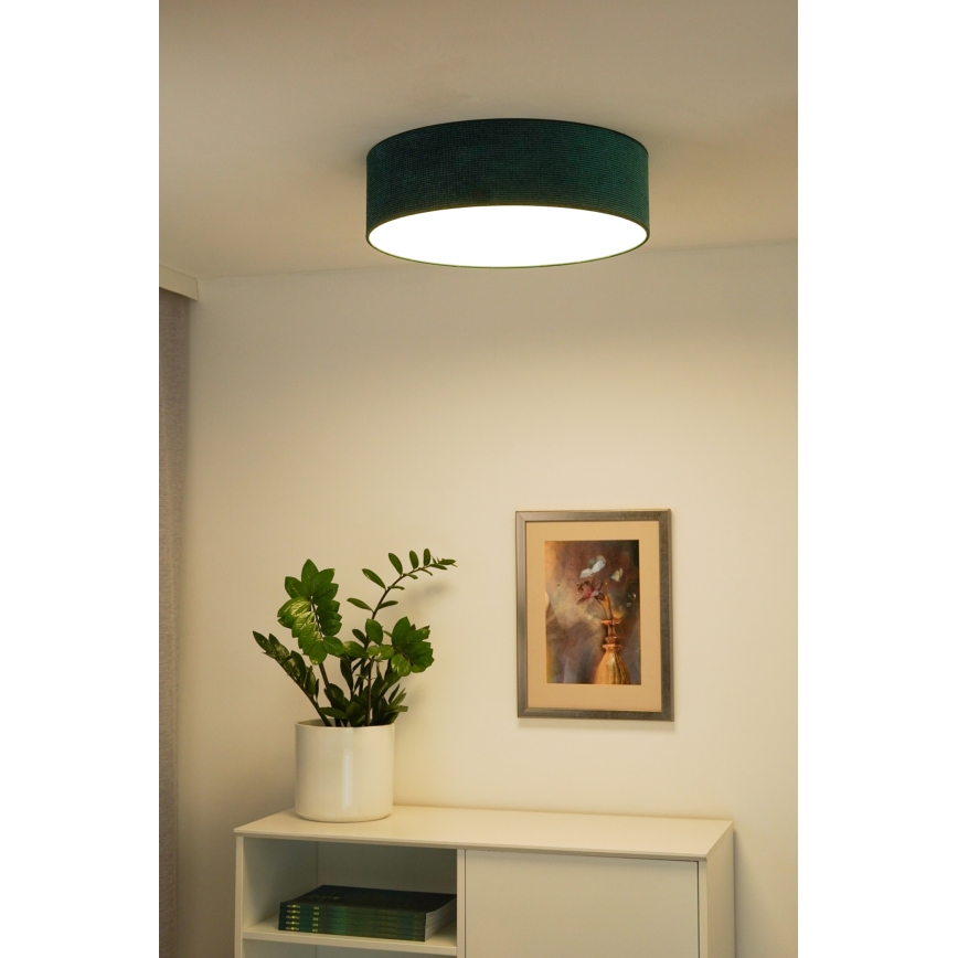 Duolla - LED lubinis šviestuvas CORTINA LED/26W/230V diametras 45 cm 4000K žalia