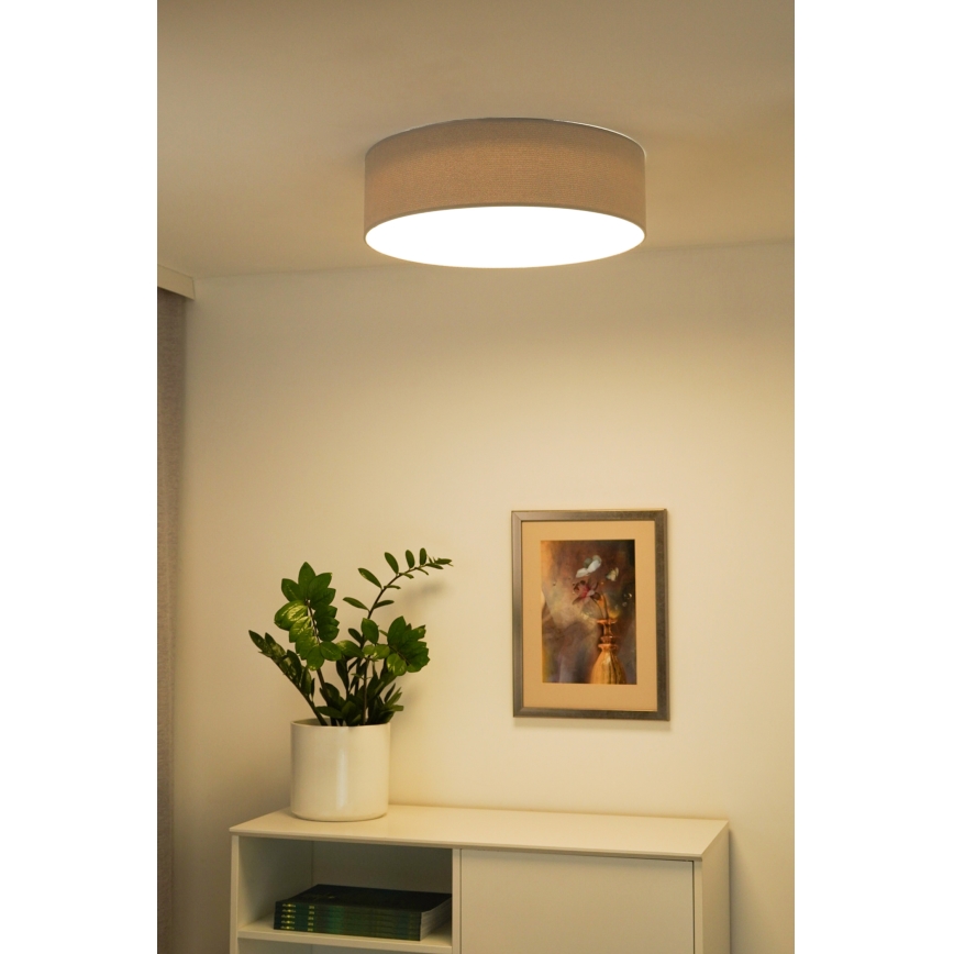 Duolla - LED lubinis šviestuvas CORTINA LED/26W/230V skersmuo 30 cm 4000K pilka