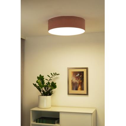 Duolla - LED lubinis šviestuvas CORTINA LED/26W/230V skersmuo 30 cm 4000K rožinė