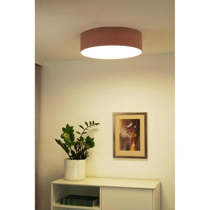 Duolla - LED lubinis šviestuvas CORTINA LED/26W/230V skersmuo 30 cm 4000K rožinė