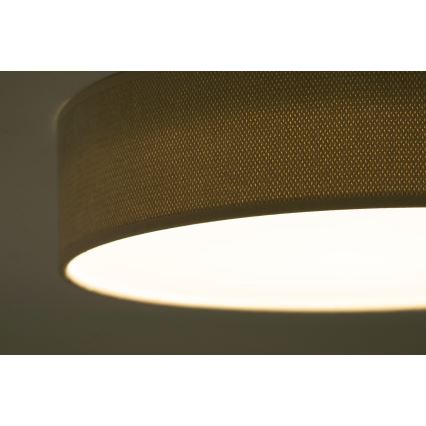 Duolla - LED lubinis šviestuvas CORTINA LED/26W/230V skersmuo 30 cm 4000K smėlio spalvos