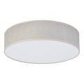 Duolla - LED lubinis šviestuvas CORTINA LED/26W/230V skersmuo 30 cm 4000K smėlio spalvos