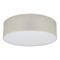 Duolla - LED lubinis šviestuvas CORTINA LED/26W/230V skersmuo 45 cm 4000K smėlio spalvos