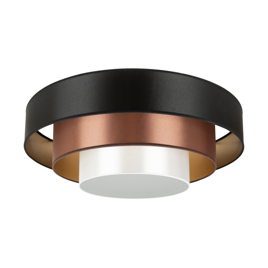 Duolla - LED lubinis šviestuvas LUNETA LED/26W/230V diametras 60 cm 4000K juoda/varis/balta