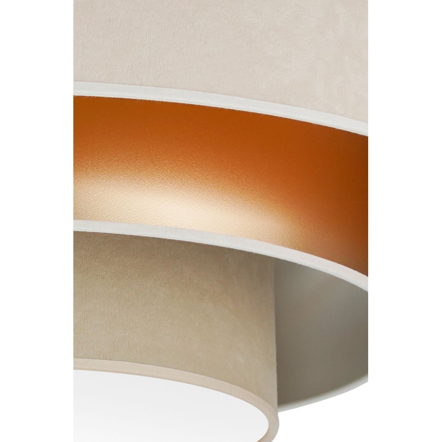 Duolla - LED lubinis šviestuvas LUNETA LED/26W/230V diametras 60 cm 4000K kreminė/auksas/smėlio spalva