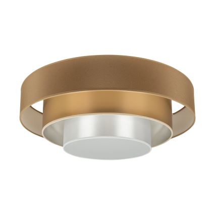 Duolla - LED lubinis šviestuvas LUNETA LED/26W/230V diametras 60 cm 4000K ruda/auksas/balta