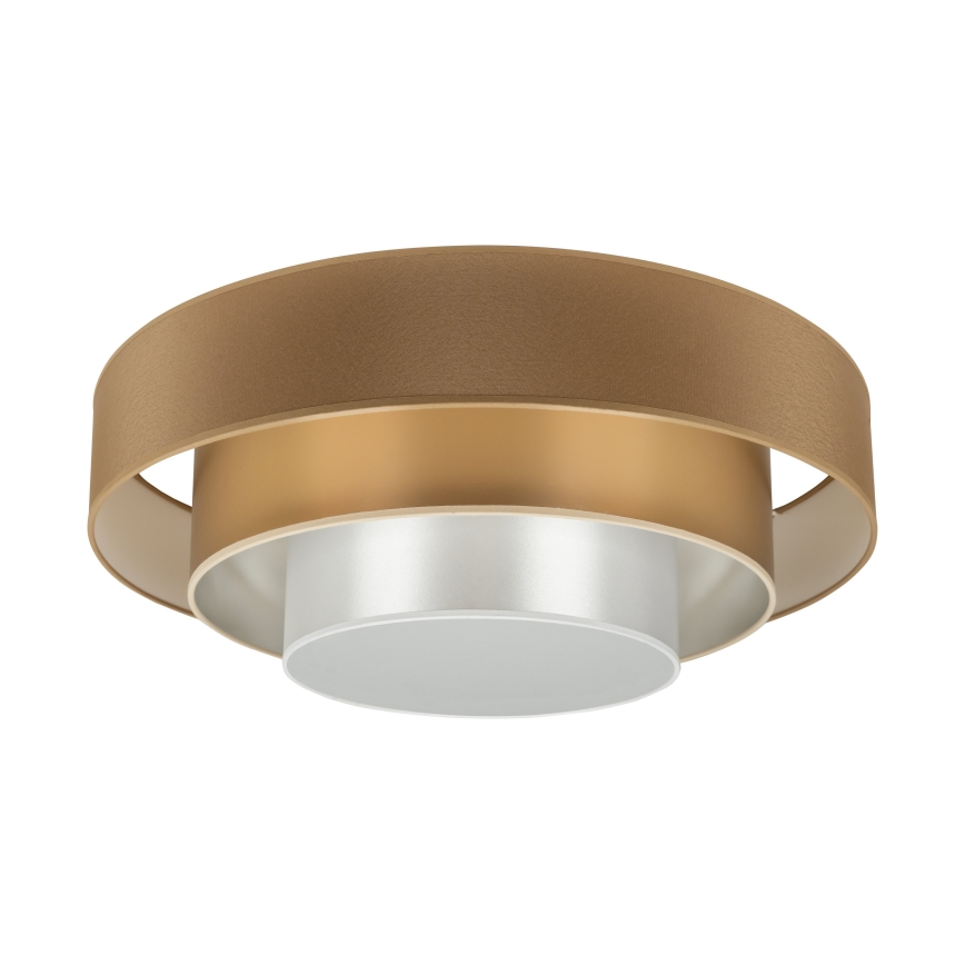 Duolla - LED lubinis šviestuvas LUNETA LED/26W/230V diametras 60 cm 4000K ruda/auksas/balta