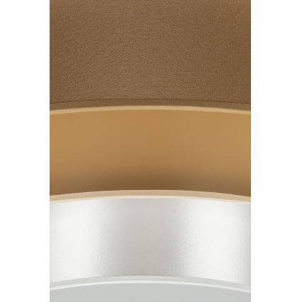 Duolla - LED lubinis šviestuvas LUNETA LED/26W/230V diametras 60 cm 4000K ruda/auksas/balta