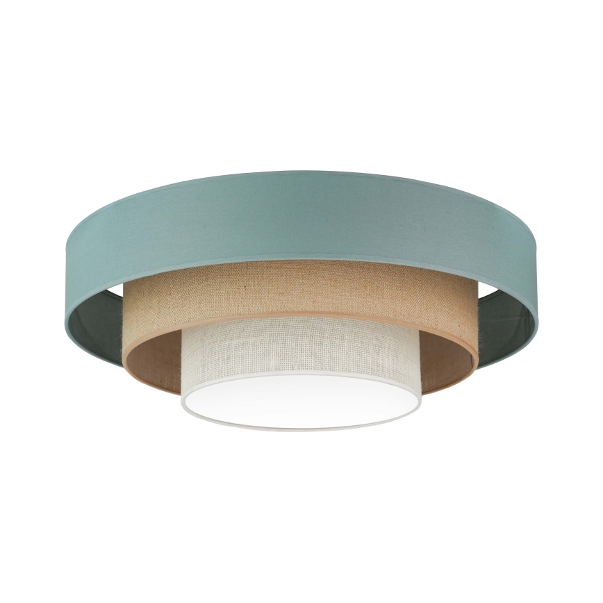 Duolla - LED lubinis šviestuvas LUNETA LED/26W/230V diametras 60 cm 4000K turkis/smėlio spalva/kreminė