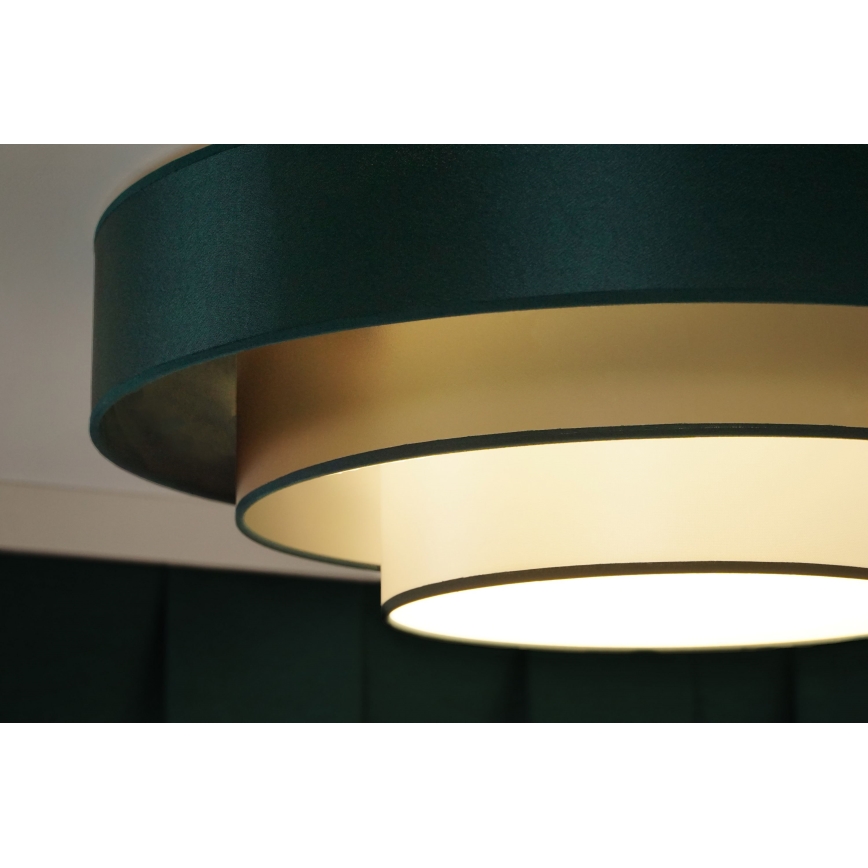 Duolla - LED lubinis šviestuvas LUNETA LED/26W/230V diametras 60 cm 4000K žalia/auksas/balta