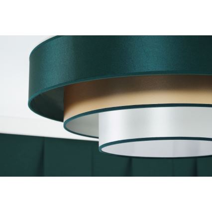 Duolla - LED lubinis šviestuvas LUNETA LED/26W/230V diametras 60 cm 4000K žalia/auksas/balta