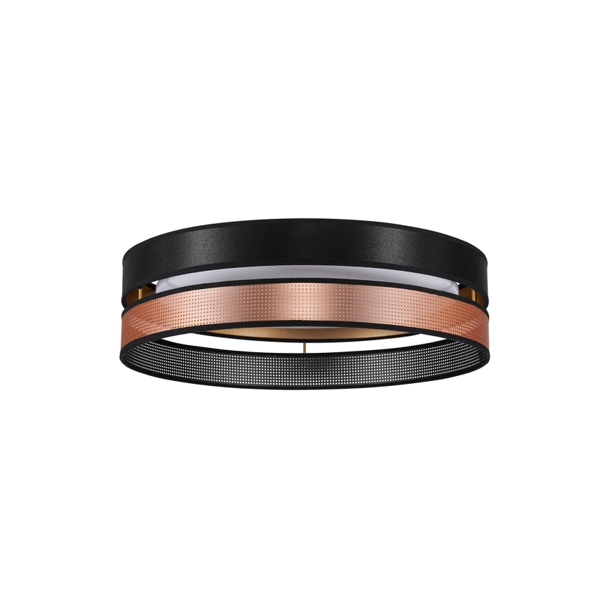 Duolla - LED lubinis šviestuvas ROLLER DUO SHINY LED/24W/230V diametras 45 cm juoda/varis