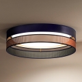 Duolla - LED lubinis šviestuvas ROLLER DUO SHINY LED/24W/230V diametras 45 cm mėlyna/varis