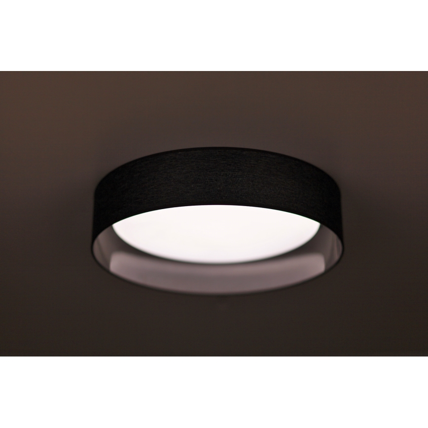 Duolla - LED lubinis šviestuvas ROLLER LED/24W/230V diametras 45 cm antracitas
