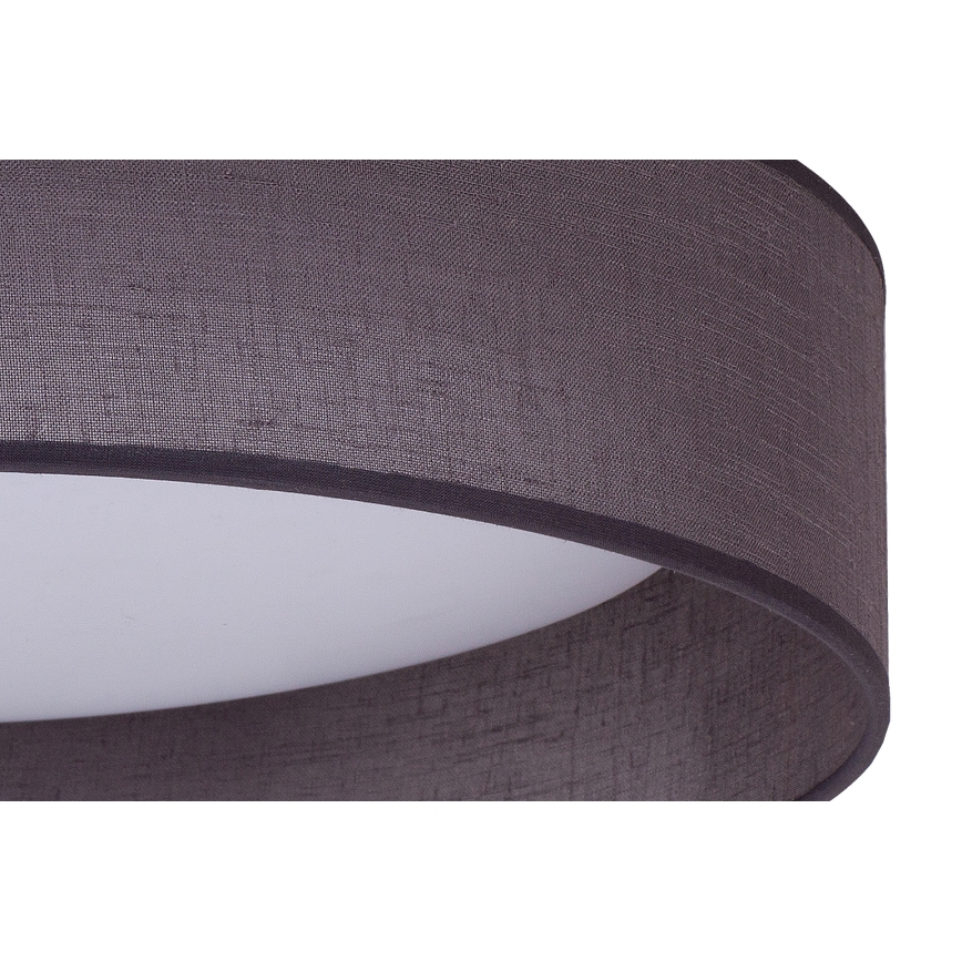 Duolla - LED lubinis šviestuvas ROLLER LED/24W/230V diametras 45 cm antracitas