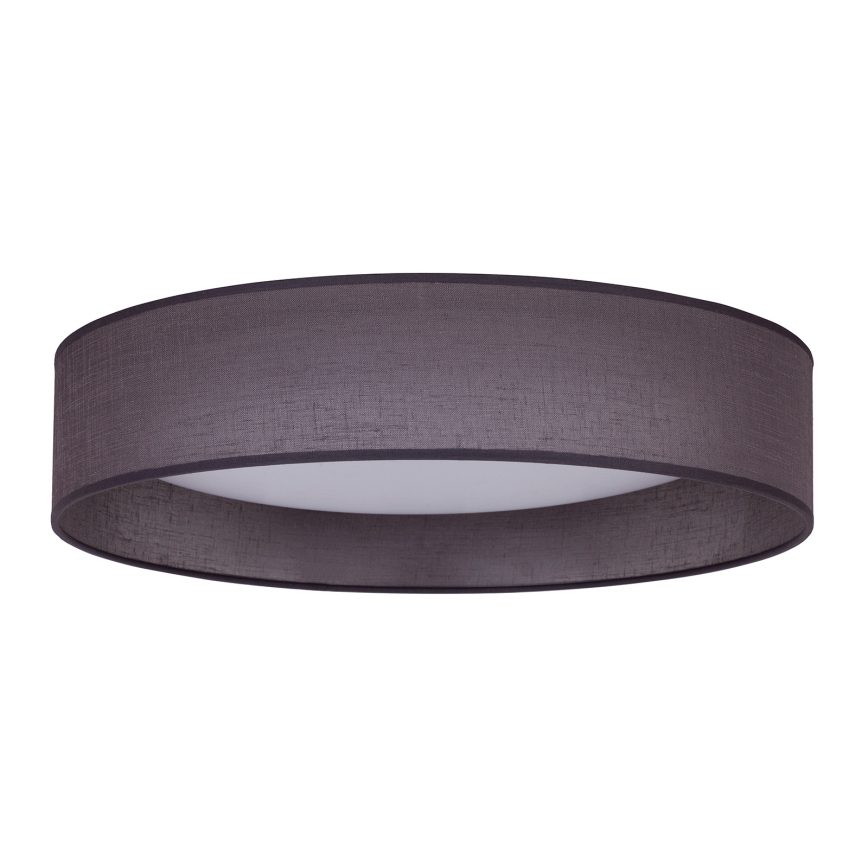 Duolla - LED lubinis šviestuvas ROLLER LED/24W/230V diametras 45 cm antracitas