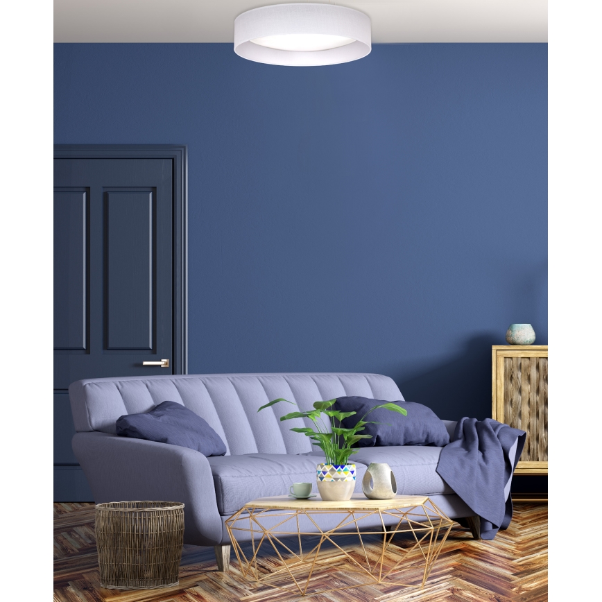Duolla - LED lubinis šviestuvas ROLLER LED/24W/230V diametras 45 cm balta