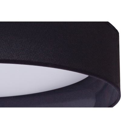 Duolla - LED lubinis šviestuvas ROLLER LED/24W/230V diametras 45 cm juoda