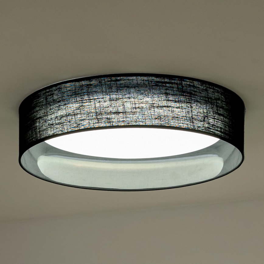 Duolla - LED lubinis šviestuvas ROLLER LED/24W/230V diametras 45 cm juoda