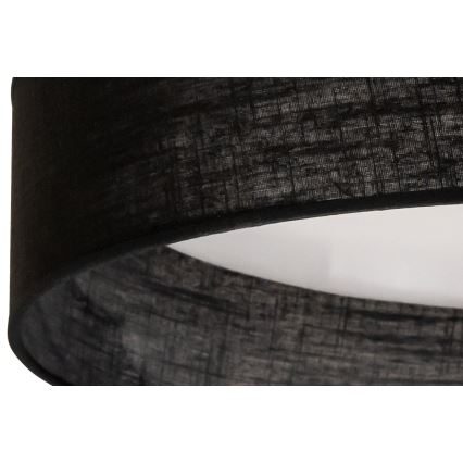 Duolla - LED lubinis šviestuvas ROLLER LED/24W/230V diametras 45 cm juoda
