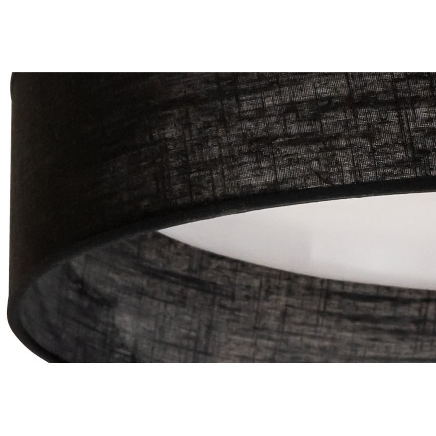 Duolla - LED lubinis šviestuvas ROLLER LED/24W/230V diametras 45 cm juoda