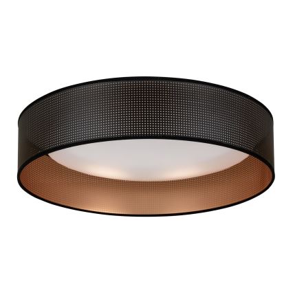 Duolla - LED lubinis šviestuvas ROLLER LED/24W/230V diametras 45 cm juoda/varis