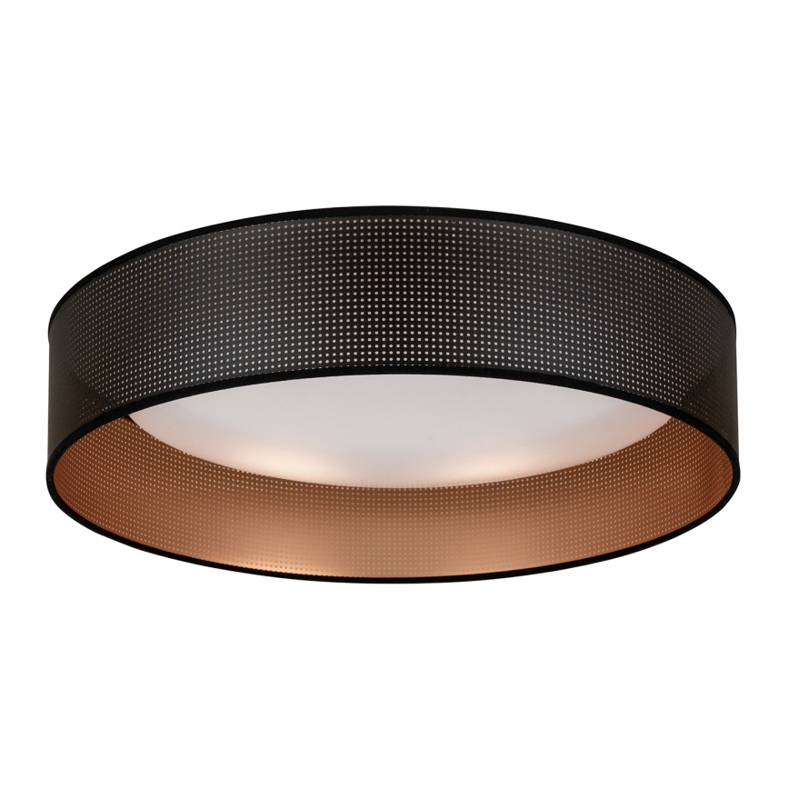 Duolla - LED lubinis šviestuvas ROLLER LED/24W/230V diametras 45 cm juoda/varis