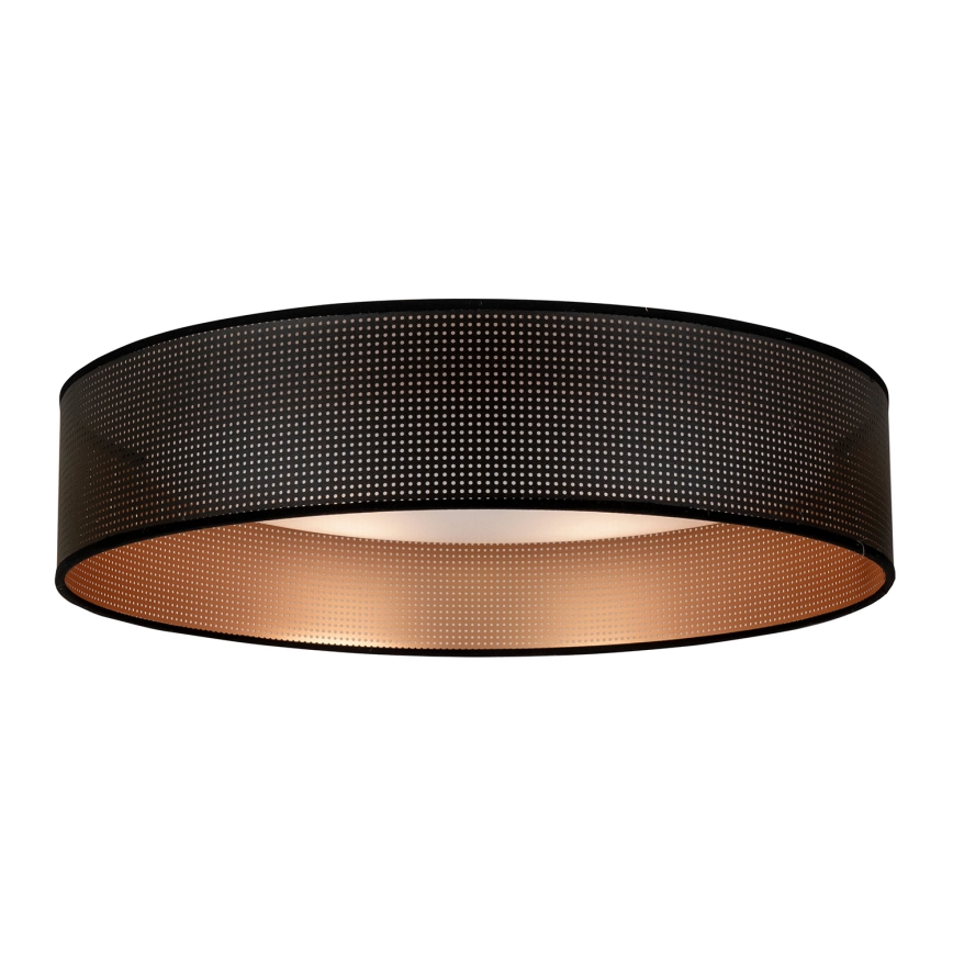 Duolla - LED lubinis šviestuvas ROLLER LED/24W/230V diametras 45 cm juoda/varis
