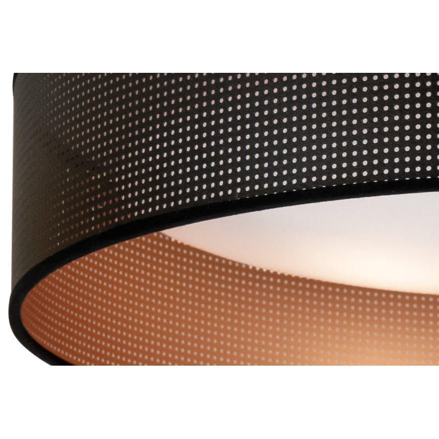 Duolla - LED lubinis šviestuvas ROLLER LED/24W/230V diametras 45 cm juoda/varis