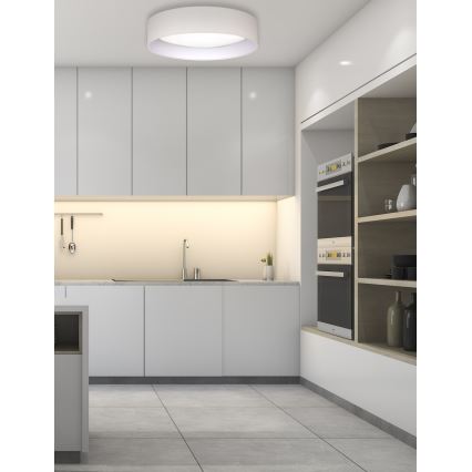 Duolla - LED lubinis šviestuvas ROLLER LED/24W/230V diametras 45 cm kreminė