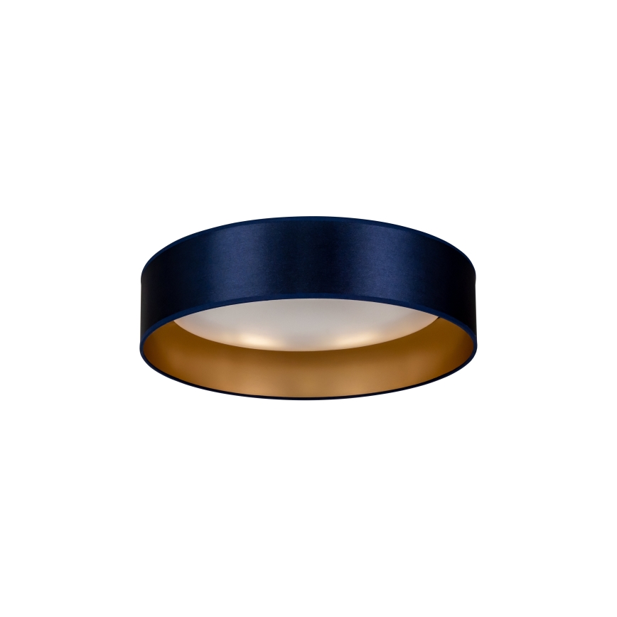 Duolla - LED lubinis šviestuvas ROLLER LED/24W/230V diametras 45 cm mėlyna/auksas