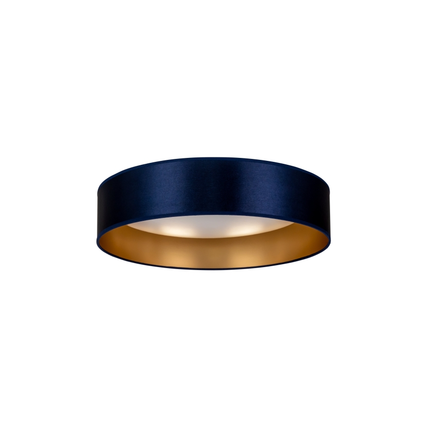Duolla - LED lubinis šviestuvas ROLLER LED/24W/230V diametras 45 cm mėlyna/auksas