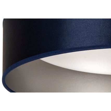 Duolla - LED lubinis šviestuvas ROLLER LED/24W/230V diametras 45 cm mėlyna/sidabras