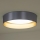 Duolla - LED lubinis šviestuvas ROLLER LED/24W/230V diametras 45 cm sidabras/auksas