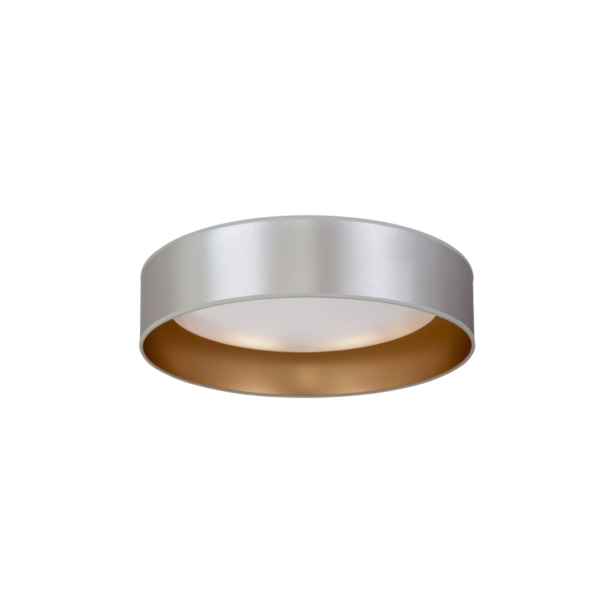 Duolla - LED lubinis šviestuvas ROLLER LED/24W/230V diametras 45 cm sidabras/auksas