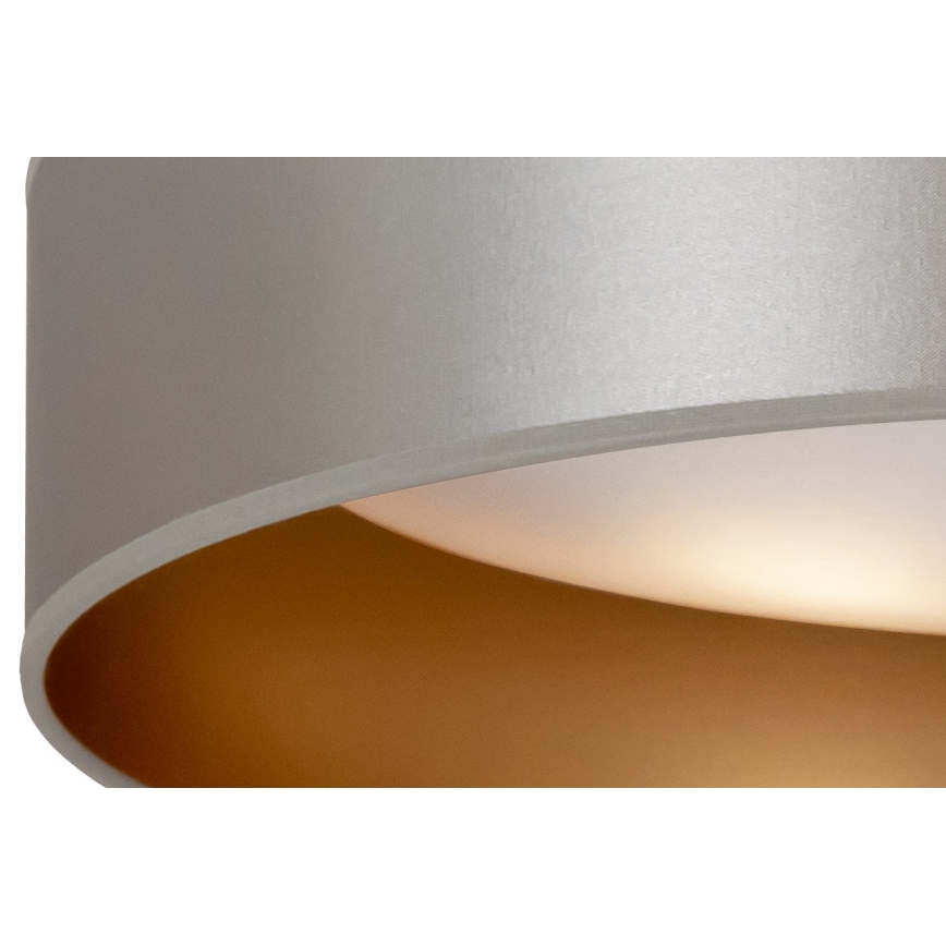 Duolla - LED lubinis šviestuvas ROLLER LED/24W/230V diametras 45 cm sidabras/auksas