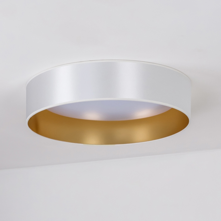 Duolla - LED lubinis šviestuvas ROLLER LED/24W/230V diametras 45 cm sidabras/auksas